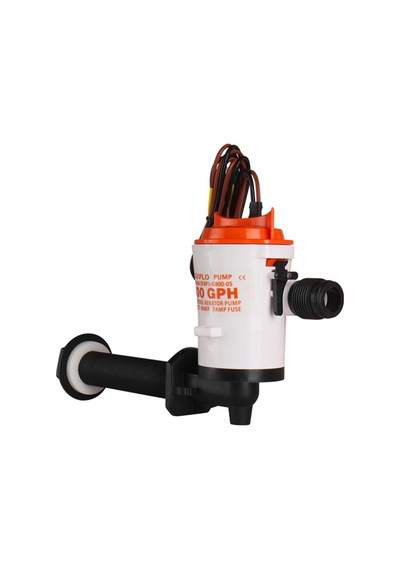 Seaflo Livar Pompası 800 Gph 12v / 90 Açılı