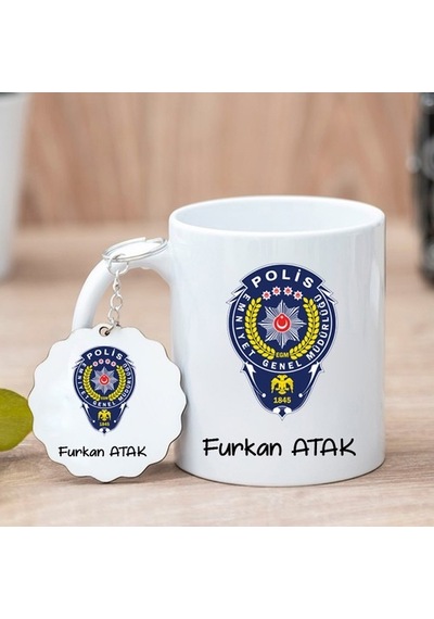 Polis Kupa Bardak Ve Anahtarlık