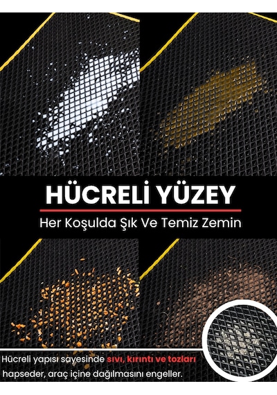 Volkswagen Tiguan 2007-2015 Uyumlu Eva Paspas Tam Set Oto Paspas,araca Özel,tam Koruma 386