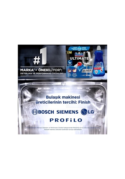 Ultimate Bulaşık Makinesi Deterjanı Kapsül Tablet, 170 Adet 85 X 2