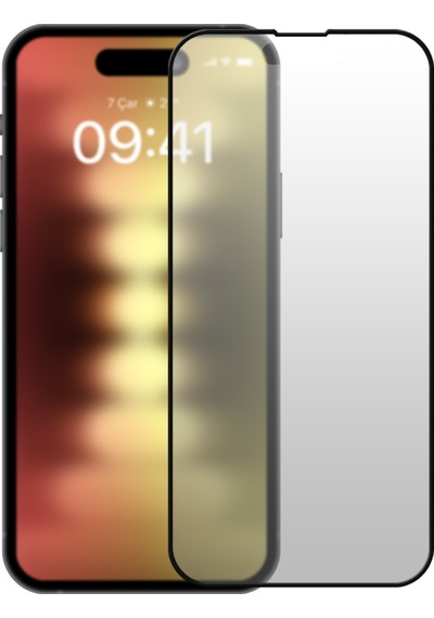 Buff Apple iPhone 15 Pro Uyumlu 5d Matte Ekran Koruyucu