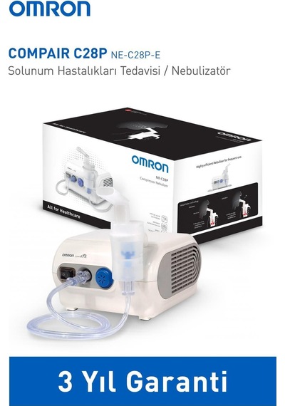 Omron Ne-c28-p Kompresörlü Nebülizatör Cihazı 4015672106369