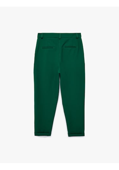 Koton Cepli Katmanlı Paça Yüksek Bel Kumaş Havuç Pantolon Yeşil 7wak40028uw Fıstık Yeşili Koton Cepli Katmanlı Paça Yüksek Bel Kumaş Havuç Pantolon Yeşil 7wak40028uw Fıstık Yeşili