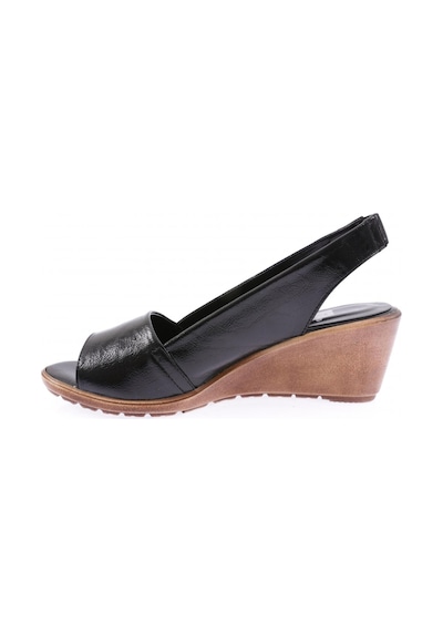 Dgn 7119-22y Kadın Dolgu Taban Sandalet 7119-2027-R8961 Siyah