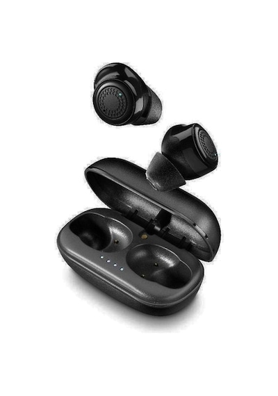 Petit True Kablosuz Kulaklık Kulaklık, Taşınabilir Pil Şarj Cihazlı Bluetooth Kablosuz Kulak İçi Kulaklık, Tws, Dahili Mikrofon, Dokunmatik Kontrol, Siyah, Btpetıttwsk