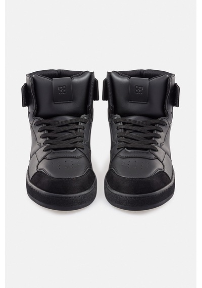 Avva Erkek Siyah Yüksek Bilekli Esnek Taban Sneaker Ayakkabı A31Y8027 Gri