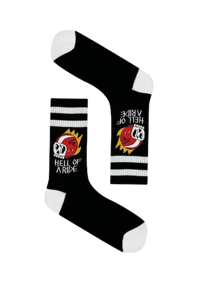 Shout Unisex Hell Of A Ride One Size Sock-hellofarıde