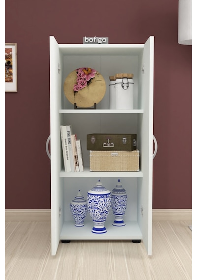 Bofigo 3 Raflı 2 Kapaklı Klasörlük Dolabı Mutfak Dolabı Banyo Dolabı Çok Amaçlı Dolap Fulya Beyaz Bofigo 3 Raflı 2 Kapaklı Klasörlük Dolabı Mutfak Dolabı Banyo Dolabı Çok Amaçlı Dolap Fulya Beyaz