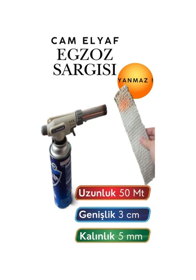 50 Metre 3 Cm Cam Elyaf Egzoz Sargısı Manifold Sargı Bezi Yanmaz Bant 5 Mm Kalınlık Isıya Dayanıklı Yanmaz Isı Yalıtım Bandı Motorsiklet Araba Egzoz Koruma Bezi Termal Sargı 50 Metre 3 Cm Cam Elyaf Egzoz Sargısı Manifold Sargı Bezi Yanmaz Bant 5 Mm Kalınlık Isıya Dayanıklı Yanmaz Isı Yalıtım Bandı Motorsiklet Araba Egzoz Koruma Bezi Termal Sargı