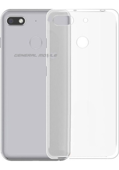 Kvy General Mobile Gm 8 Go Kamera Korumalı Süper Silikon Kılıf