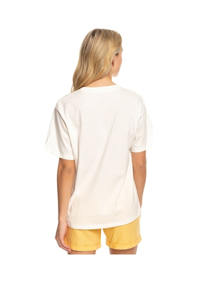 Roxy Moonlight Sun Bj Tees Kadın Tişört Beyaz