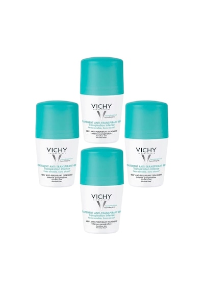 Vichy Transpirant 48H Terleme Karşıtı Kadın Roll-On Deodorant 4 x 50 ML