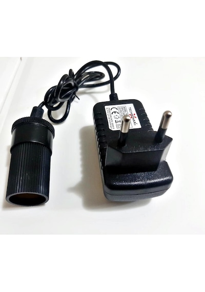 Çakmak Adaptörü Araç Çakmaklık Çevirici Ev Tipi Çevirici Adaptör 12w/1a/12volt