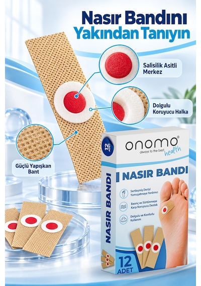 Health Nasır Bandı Nasır Yakısı 12 Adet