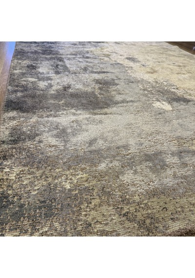 Hoom Rugs Arkaik Plz 07 K.antrasit Etnik Renkli Vintage Makine Halısı Çok Renkli