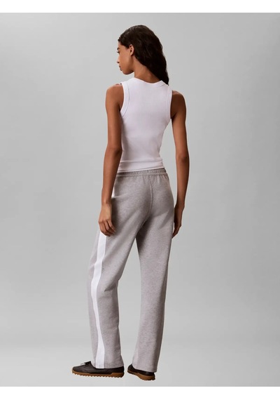 Calvin Klein Monogram Terry Color, P79 Gri Kadın Eşofman Altı