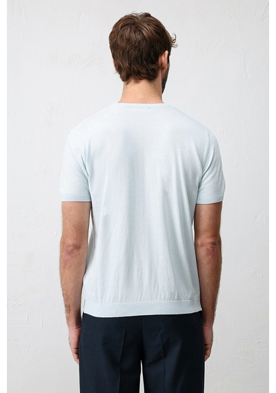 Antioch Comfort Slim Triko T-shirt Bebe Mavisi
