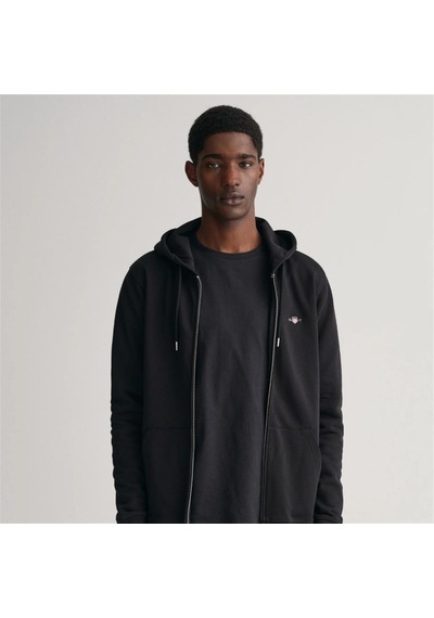 Gant Erkek Siyah Regular Fit Kapüşonlu Sweatshirt-siyah Siyah
