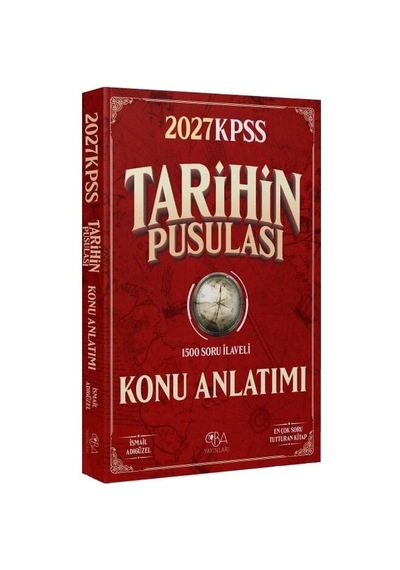 Cba Yayınları 2027 Kpss Tarihin Pusulası Konu Anlatımı - İsmail Adıgüzel