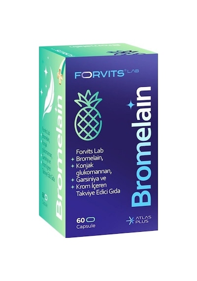 Forvits Lab Bromelain 60 Kapsül