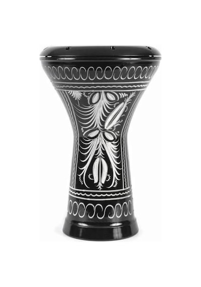 Profesyonel Mısır Darbuka Percussion Oryantel Koyuculu Kılıf Ve Alyan Ayarlama Anahtarlı Darbuka Erzincan İşlemeli