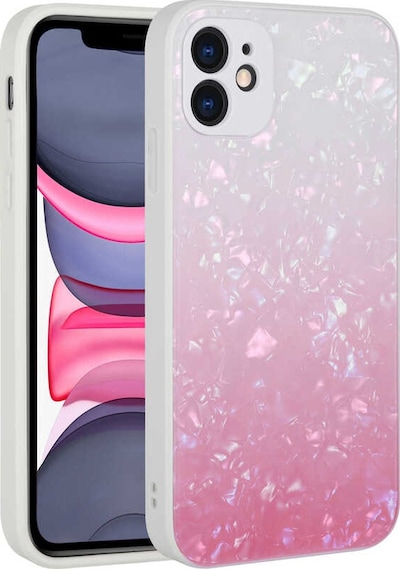 Apple Uyumlu iPhone 11 Uyumlu Renk Geçişli Mermer Desenli Sert Silikon Tchs Granit Kılıf-no1 NO1 -