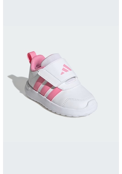 Adidas Vl Move El C Çocuk Spor Ayakkabı - Cırt Cırtlı Günlük Sneaker Beyaz - Pembe
