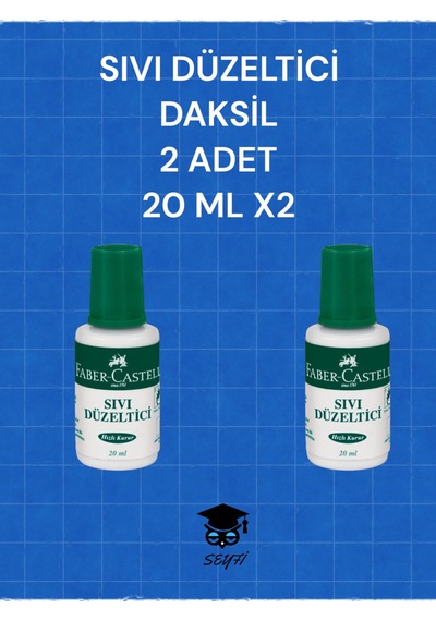 Sıvı Düzeltici Daksil 2 Adet 20 Ml X2