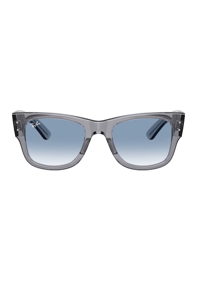 Ray-ban Rb 0840s 68463f 51 Mega Wayfarer Unisex Kare Şeffaf Gri Kemik Güneş Gözlüğü Gri