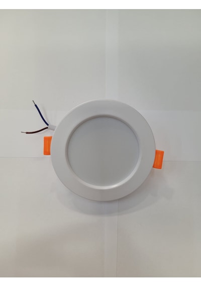Lunova 6 Watt Beyaz Kasa Beyaz Işık Led Spot 10 Adet Beyaz - Beyaz