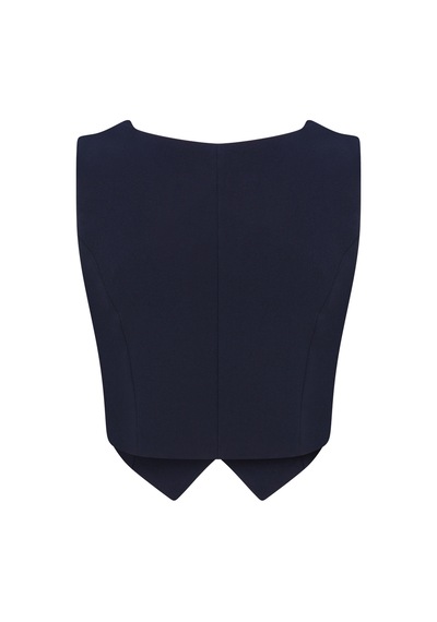 Sagaza Studio Ss6049 Slim Fit Yelek Lacivert