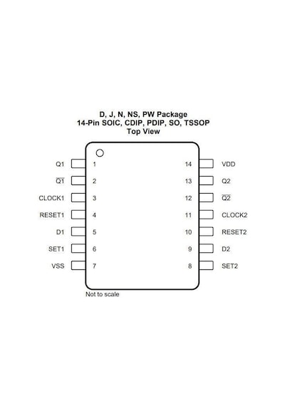 Cd4013 Dıp14 Entegre
