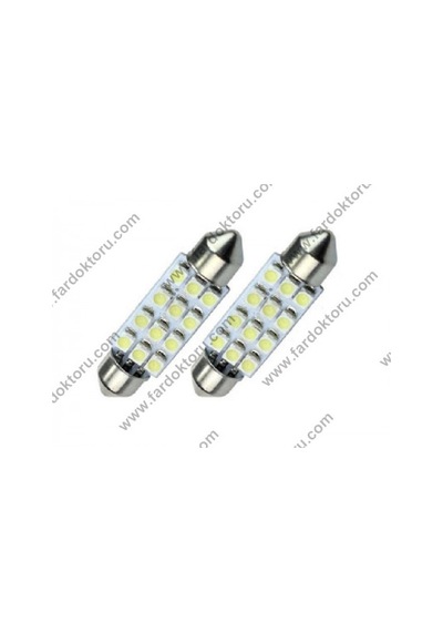 36Mm Beyaz 12 Smd Sofit Oto Led Ampulü N11.470