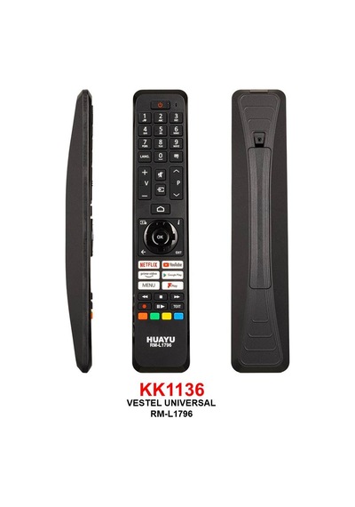 Vestel Uyumlu Rm-l1796 Netflıx-youtube-googleplay-prıme
