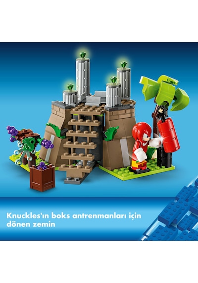 LEGO® Sonic the Hedgehog™ Knuckles ve Master Emerald Tapınağı 76998 – 8 Yaş ve Üzeri Çocuklar İçin Yaratıcı Oyuncak Yapım Seti (325 Parça)