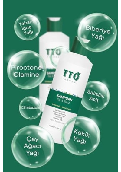 Saç Ve Vücut Şampuanı 500 Ml Beyaz Çay Ağaci Yaği/tea Tree Oil