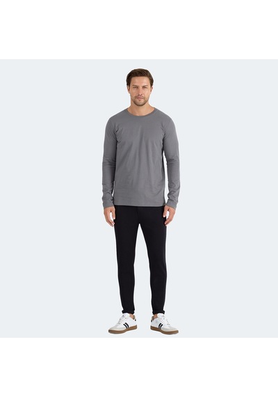 Slazenger ROVER Erkek Sweatshirt Koyu Gri