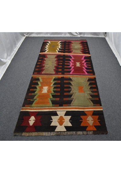 Zehra Abla Halı El Dokuma Olağanüstü Seçkin Cerit Yörükleri Meşhed İran Yün Kilim 5894