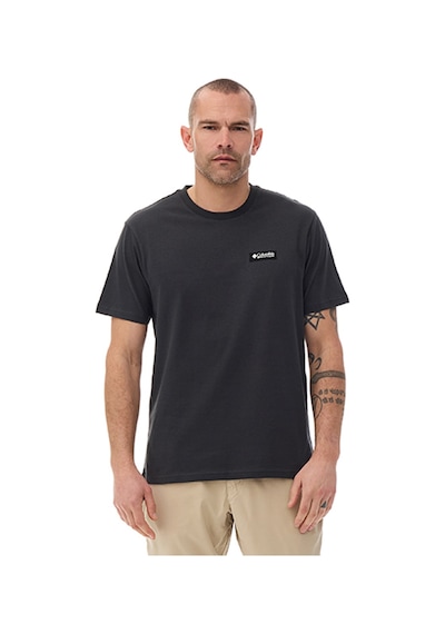 Columbia Repeated Peaks Erkek Gri Outdoor T-shirt Cs0477-013