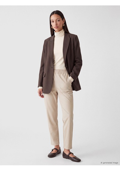 Lcw Everyday Gri Beli Lastikli Kadın Pantolon