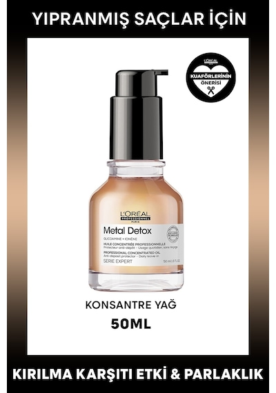 L'Oreal Professionnel Serie Expert Metal Oil Konsantre Yağ 50 ML
