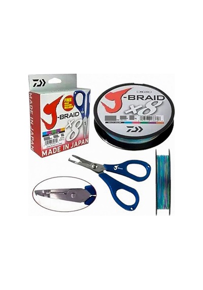Daiwa Jbraid 8b 300 M 0,24 Mm Multicolor İp Misina Standart