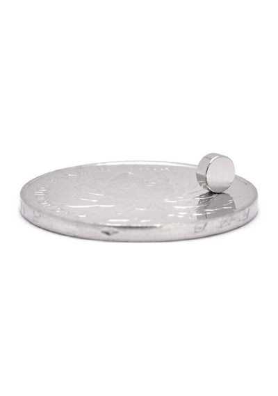 Mıknatıs, 6Mm X 2Mm Yuvarlak Güçlü Neodyum Magnet, Adet Seçmeli 50 Adet