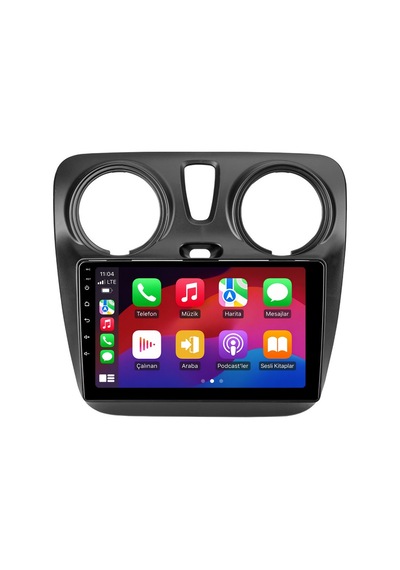 Dacia Dokker Android Multimedya 2013-2021 Carplay Android Auto Navigasyon 8gb Ram 128gb Pro 9"