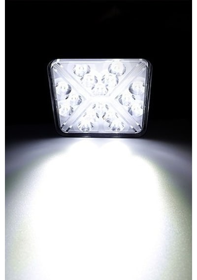 X Angel 180w 12-24 Volt Kare Spot Far Oto Çalışma Lambası Atv Kamyon Tır Traktör Offroad