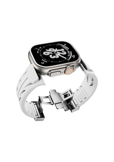 Apple Uyumlu  Watch Ultra / Watch Ultra 2 49mm Yüksek Kalite Tpu Silikon Kordon Kayış