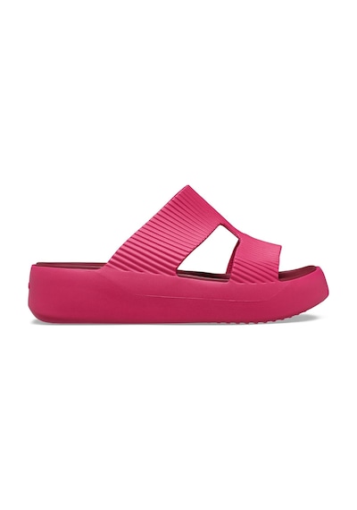 Crocs Kadın Getaway Groove Platform Hstrap Terlik - Pembe Dragon Fruit