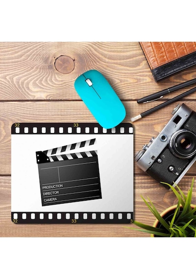 Sinema Klaket Baskılı Mousepad Mouse Pad