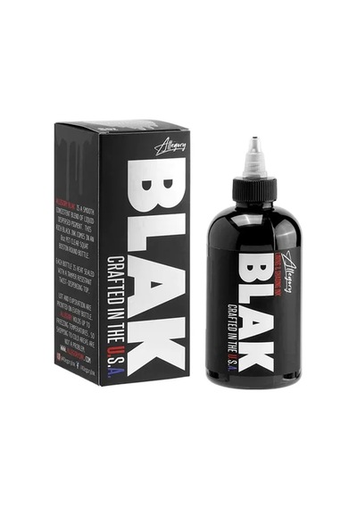 Allegory Premium Tattoo Ink - Blak - 8oz/240ml