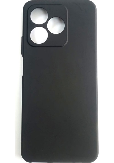 Realme C53 Yumuşak Slikon Kılıf Kadife Dokulu Mat